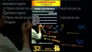 BASIC ELECTRONICS  ECET2024  SAIMEDHA KOTIHYD  9246212138 [upl. by Kavanaugh]