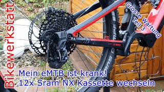 Sram NX 12x Kassette wechseln [upl. by Adley]