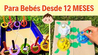 ACTIVIDADES Para La Motricidad Fina En Bebés Desde 12 MESES  Estimulación Temprana [upl. by Mir422]