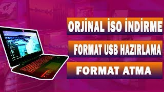 Windows 7 Orjinal İso İndirme ve Format Atma [upl. by Nave]