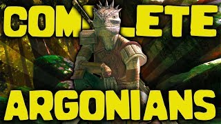 Skyrim  The COMPLETE Guide to the Argonians  Elder Scrolls Lore [upl. by Coleen204]