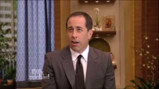 Kelly Ripa and Jerry Seinfeld Chat about Fathers Day on quotLIVE with Kelly and Michaelquot [upl. by O'Brien]