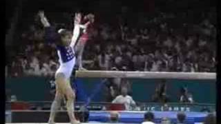 Dominique Moceanu Floor Exercise [upl. by Irrehs582]