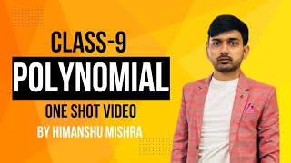 Polynomial for Class 9 one shot [upl. by Schach]