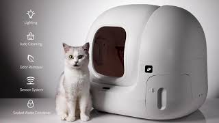 PETKIT PURA MAX Automated SelfClean Cat Litter Box [upl. by Barbra839]