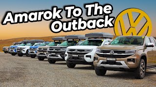 Can Amarok Handle the Outback 4000km OffRoad to the Big Red Bash Volkswagen Amarok 2023 Review [upl. by Knutson]