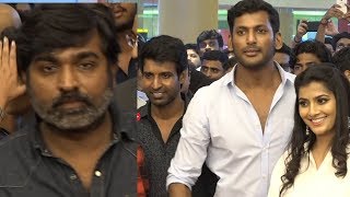 VishalVijay Sethupathi Vishnu VishalAarav SooriVaralaxmi at Sandakozhi 2 nba 24x7 [upl. by Vivia521]