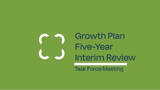 EMRB Growth Plan FiveYear Interim Review Task Force Meeting  October 24 2024 [upl. by Nedak]