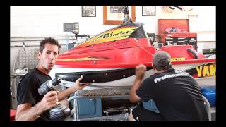 How to install Waveblaster front sponsons by Pro Watercraft [upl. by Atiniuq]