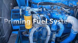 How to Fuel Priming C9 Engine [upl. by Lemhar]