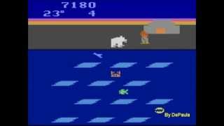 Frostbite Atari 2600 Gameplay [upl. by Claudette]