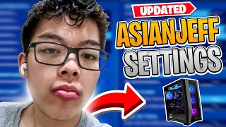 AsianJeff REVEALS Settings amp NEW GAMING PC in Season 3 UPDATED Fortnite Setup [upl. by Alyat944]