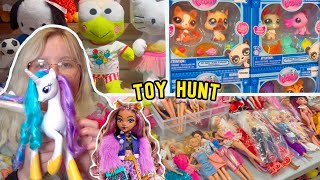 MEGA TOY HUNT MLP Monster High LPS Build a Bear MORE [upl. by Weinert193]