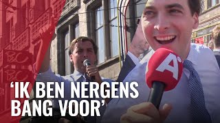 Baudet bij groot coronaprotest Amsterdam [upl. by Ajak]