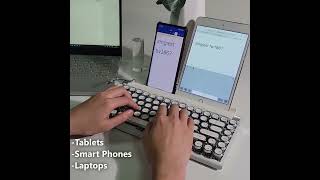 quotML981quot Retro Bluetooth Wireless Keyboard [upl. by Downes]