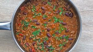 Chilli Con Carne Recipe  One Pot Meal  Mexican Favourite Food [upl. by Walford]