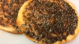 How To Make Manakish Zaatar مناقيش [upl. by Calli]