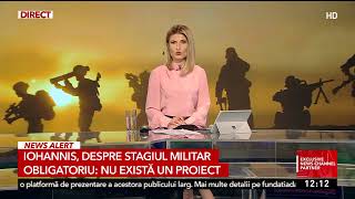 Klaus Iohannis anunț important despre armata obligatorie în România [upl. by Conlee14]