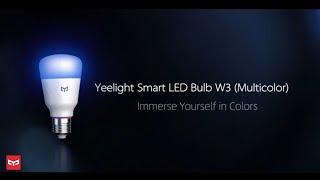 What is Yeelight Smart LED Bulb W3 Multicolor？ [upl. by Ramedlav]