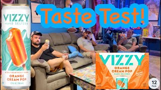 Vizzy Orange Cream Pop  Taste Test amp Review Hard Seltzer [upl. by Johny]