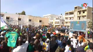 Meeting douverture de la coalition Diomaye Une foule gigantesque à ACAPES du jamais vu [upl. by Arabeila202]