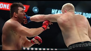 MATT MITRIONE vs SERGEI KHARITONOV HL [upl. by Enelyt]