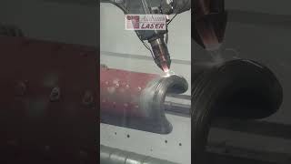 Smelt spout repair  laser cladding alabamalaser lasercladding shorts [upl. by Ayrad]