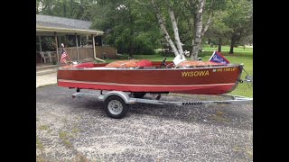 1932 15 5 Ft Chris Craft Runabout Seams amp Varnish 3 31 2024 [upl. by Kania]