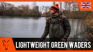 CARP FISHING TV GREEN LIGHTWEIGHT WADERS [upl. by Elwyn]