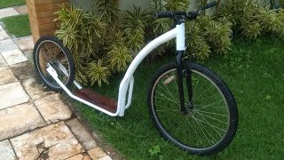 Bicicleta patineteKickbike [upl. by Emorej]