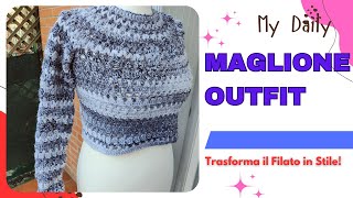 Scopri Come Realizzare un Maglione Trendy in Crochet Perfetto per un Look Casual [upl. by Asylla528]