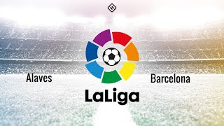 EA SPORTS FC 24 AlavesBarcelona La Liga 20232024 [upl. by Doria]