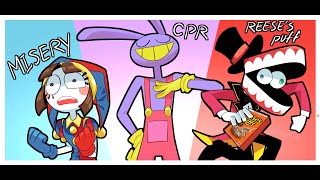 cpr x misery x reeses puffs but jax pomni caine TADC animation [upl. by Eidnahs]