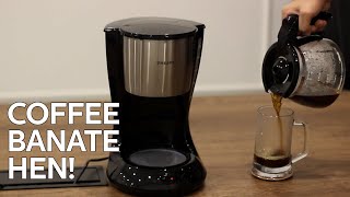 Philips Coffee Maker HD746220 Review amp Tutorial [upl. by Trelu]