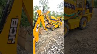 Jcb amp Ajax mixer working video 🤣😭 jcb ajax bulldozer tractor excavator jcbtoys automobile [upl. by Esinrahs]