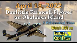 Doolittle Raiders Farewell Flyover Highlights  18 April 2022 [upl. by Nanon80]