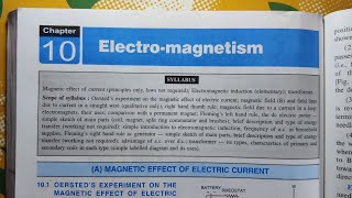 ELECTROMAGNETISM CLASS 10 ICSE CHAPTER 10 EXERCISE 10 B [upl. by Ikaz]