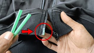 How to fix a broken zipper  Tips and Life hacks [upl. by Liahus877]