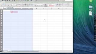 Add Conditional Formatting in Excel for Mac 2011 [upl. by Oiramej]