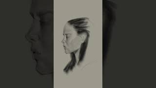 iArtbook portrait sketch digitalart drawing [upl. by Gessner]