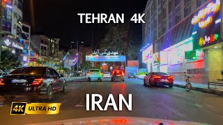 Tehran 4k HDR  Driving in Luxury Neighborhoods  IRAN ایران [upl. by Canotas]