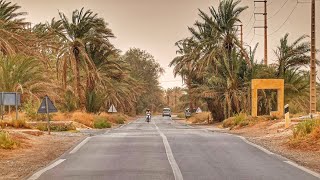 جمالية الطريق من أرفود الى الريصاني Driving in Morocco From Arfoud To Rissani [upl. by Newman]