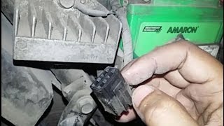 How to check Regulator Rectifier circuit function and battery charging system [upl. by Adnak865]