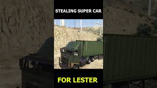 STEALING SUPER CAR FOR LESTER shorts [upl. by Asseret]