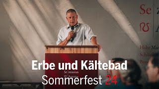 Punkte zur Lage Kältebad und Erbe  Götz Kubitschek mit einem Schlußvortrag zum Sommerfest 24 [upl. by Mcferren]