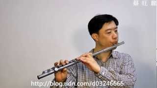 JS Bach：Air on a G String ／G弦之歌／Flute／長笛 吹奏自錄201259 [upl. by Erasmus]