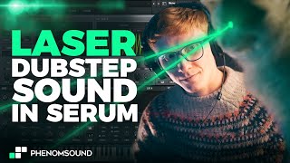 How to make screechy laser Dubstep sound in Serum [upl. by Ecinnahs741]