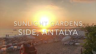 Sunlight Gardens Side Antalya Turkey July 2018 [upl. by Westlund]