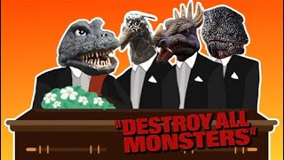 Destroy All Monsters  Coffin Dance Meme Song Cover [upl. by Septima]