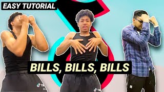 Bills Bills Bills EASY TIKTOK TUTORIAL STEP BY STEP EXPLANATION Can you pay my bills Tiktok Slowed [upl. by Hermes]